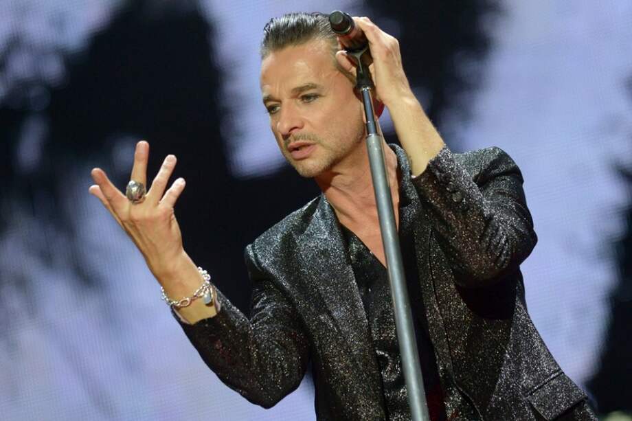 Dave Gahan en "The Delta Machine Tour".
