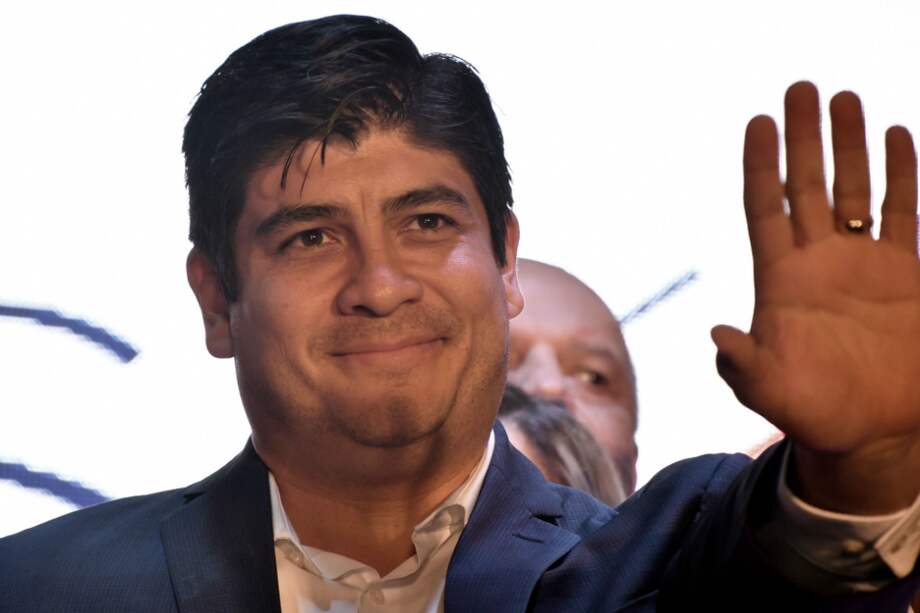 Las cosas no van a ser sencillas para Carlos Alvarado, el nuevo mandatario de Costa Rica. / Foto: AFP