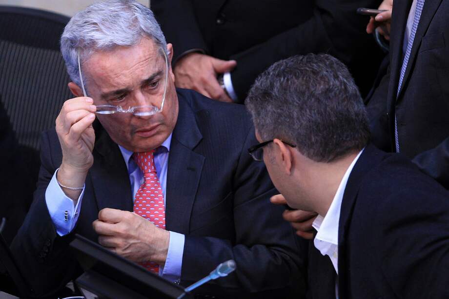 Uribe agradeció al exilio cubano el que le no le hayan dejado "solo" / Mauricio Dueñas Castañeda/ EFE