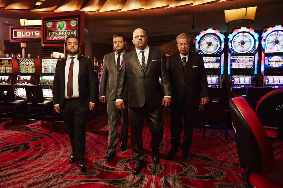 Austin “Chumlee” Russell, Corey Harrison, Rick Harrison y Richard Harrison son los integrantes originales del reality show “El precio de la historia”, emitido por el canal History / Cortesía History.