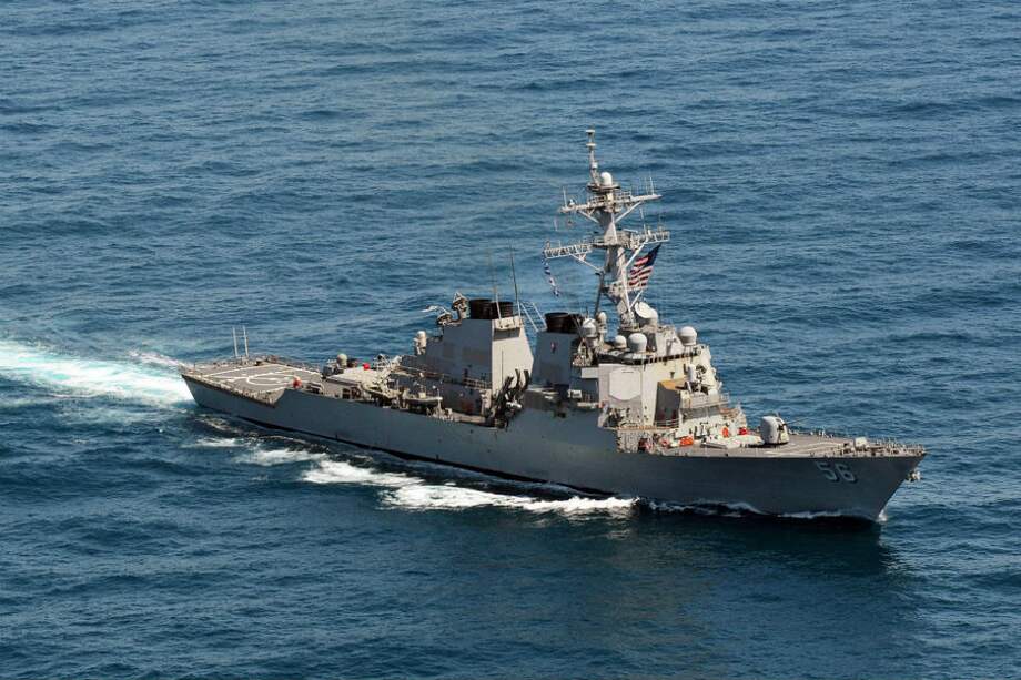 USS John S. McCain /AFP