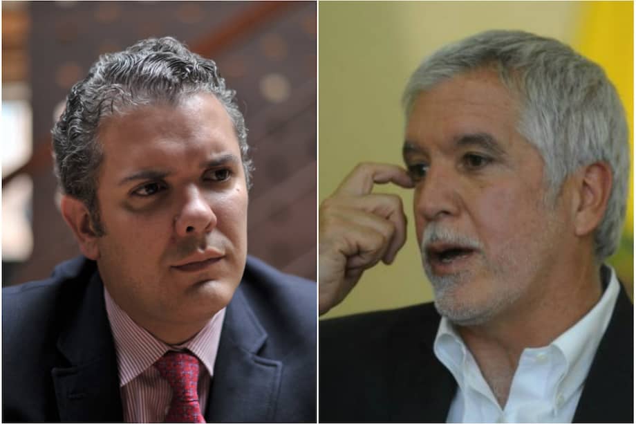 Presidente electo Iván Duque - Alcalde Enrique Peñalosa / Fotos: Archivo-El Espectador