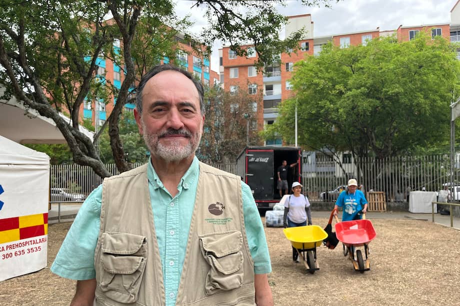 Everardo Murillo, exgerente del FOREC, en Cali, cuatro días después del sismo de 2026.