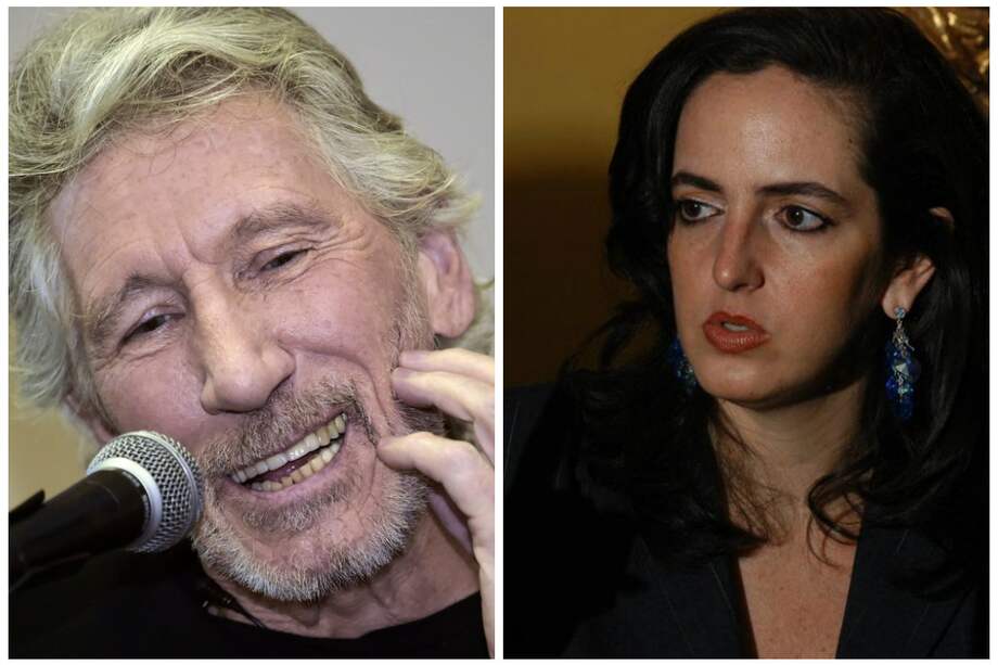 Roger Waters mostró apoyo a los estudiantes y María Fernanda Cabal lo controvirtió