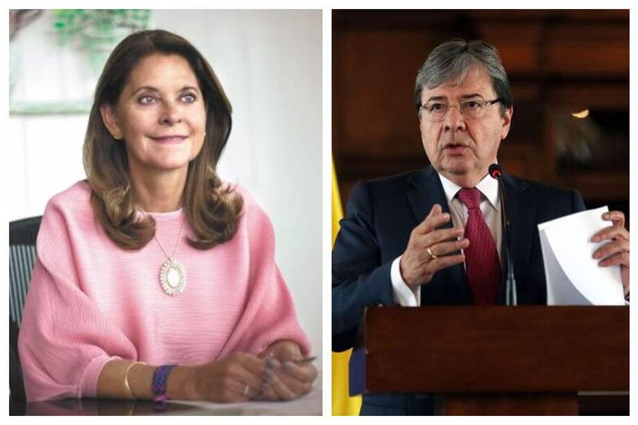 Marta Lucía Ramírez y Carlos Holmes Trujillo