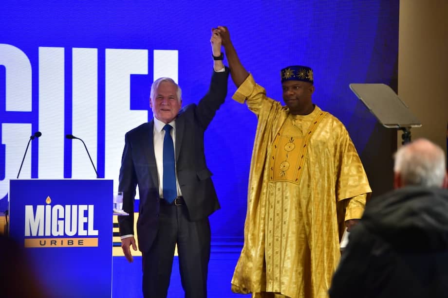 Miguel Uribe Londoño fue presentado por Pedro Adán Torres como el candidato presidencial del partido Demócrata.