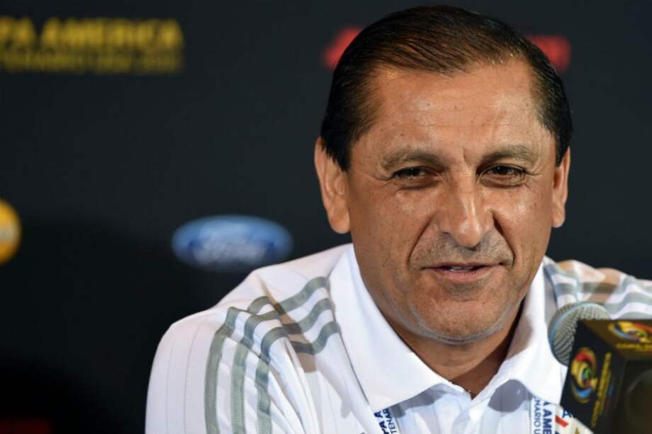 Ramón Díaz, técnico de la Selección de Paraguay. Foto: AFP