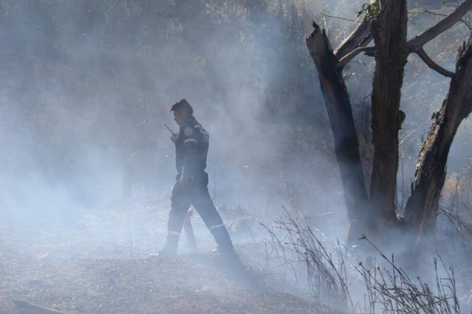 Según Gestión de Riesgos de Desastres, la conflagración habría sido provocada por manos humanas. / Cuerpo de Bomberos de Cali