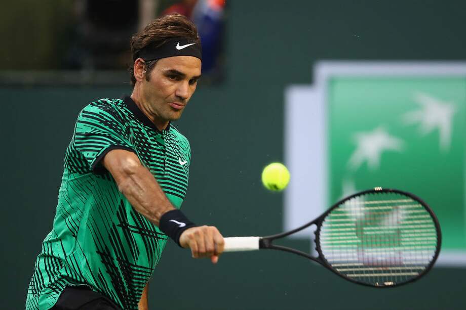 Roger Federer jugará las semifinales de Indian Wells. / AFP