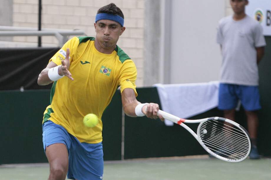 Thiago Monteiro es el número 125 del mundo en el escalafón ATP. / EFE
