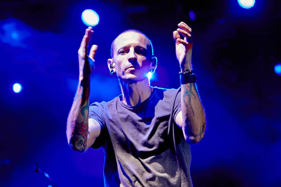 Chester Bennington. / AFP