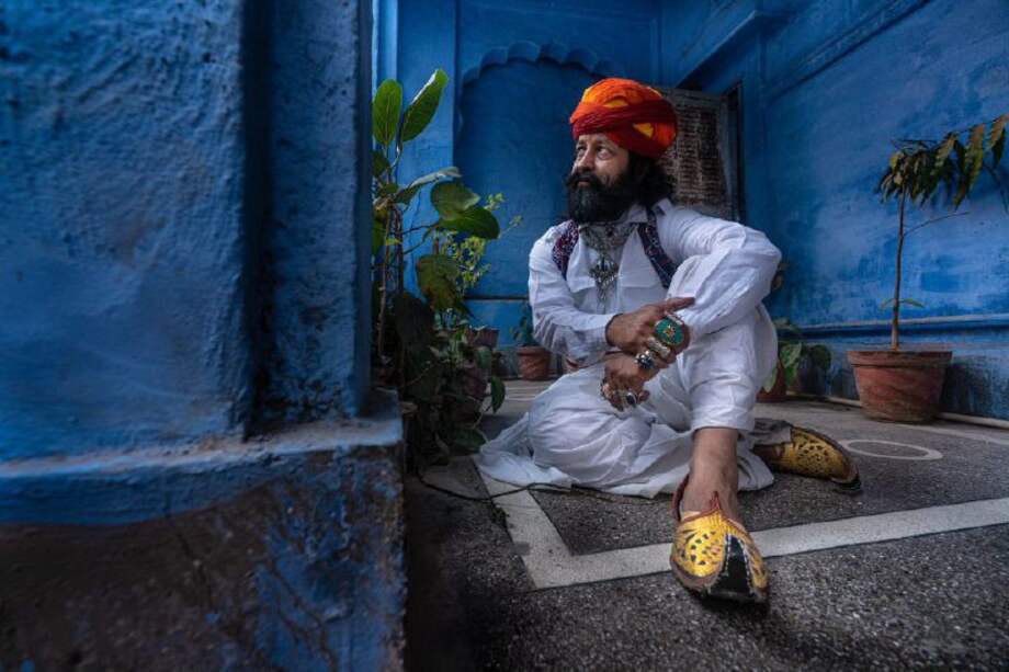 Esteban Toro logró acceder a una de las casas de un rabaris en la India. / Esteban Toro