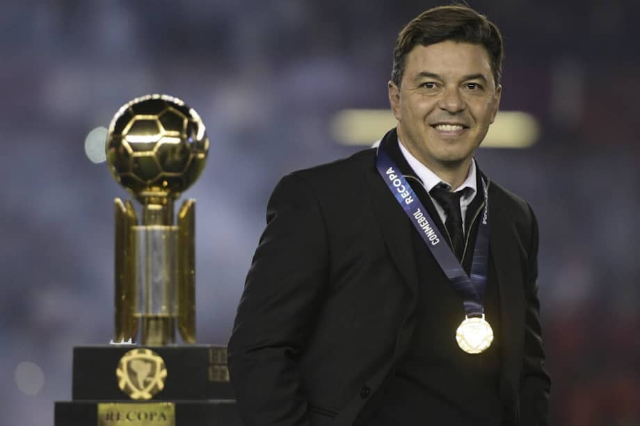 Marcelo Gallardo, técnico de River Plate. / AFP