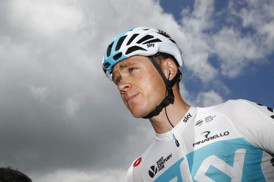 Chris Froome, ciclista del equipo Sky. / AFP
