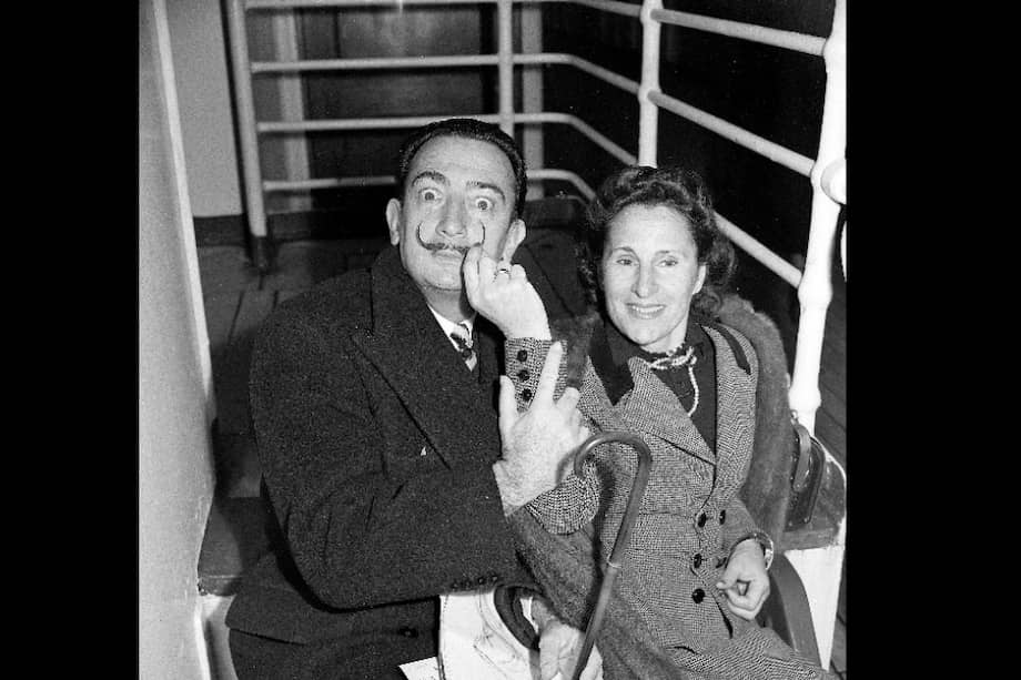Dalí y Gala se conocieron en 1929 en la Costa Brava, a donde Gala había ido con el poeta Max Ernst. / AP