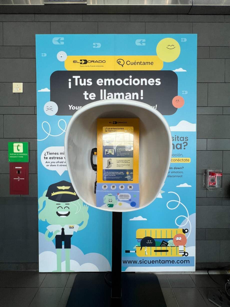 ¿Miedo a viajar en avión? Así son las nuevas cabinas de apoyo emocional de El Dorado