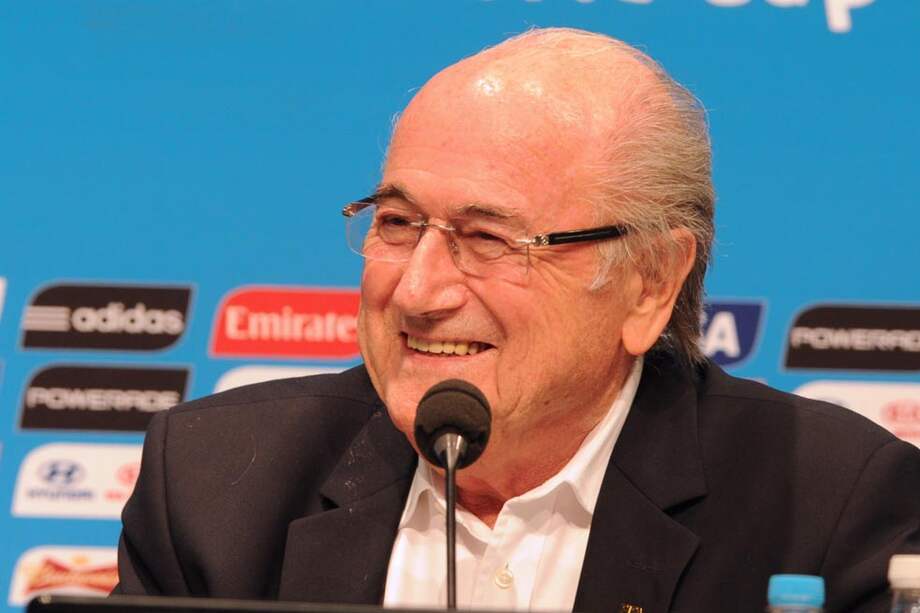 Joseph Blatter, presidente de la Fifa.