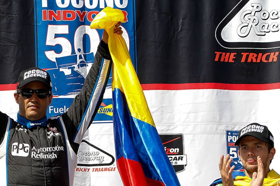 Juan Pablo Montoya gana la carrera Pocono IndyCar 500