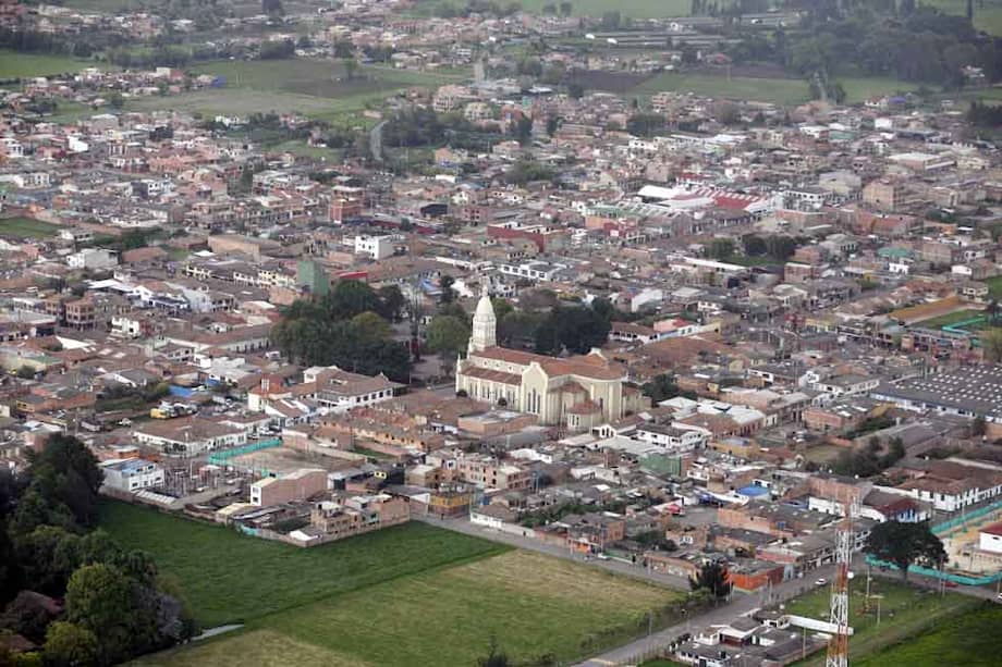 Panorámica de Cajicá. Con apenas 53 kilómetros cuadrados, el metro cuadrado en ese municipio se incrementó en 300% en los últimos 4 años. / Cortesía Gobernación de Cundinamarca