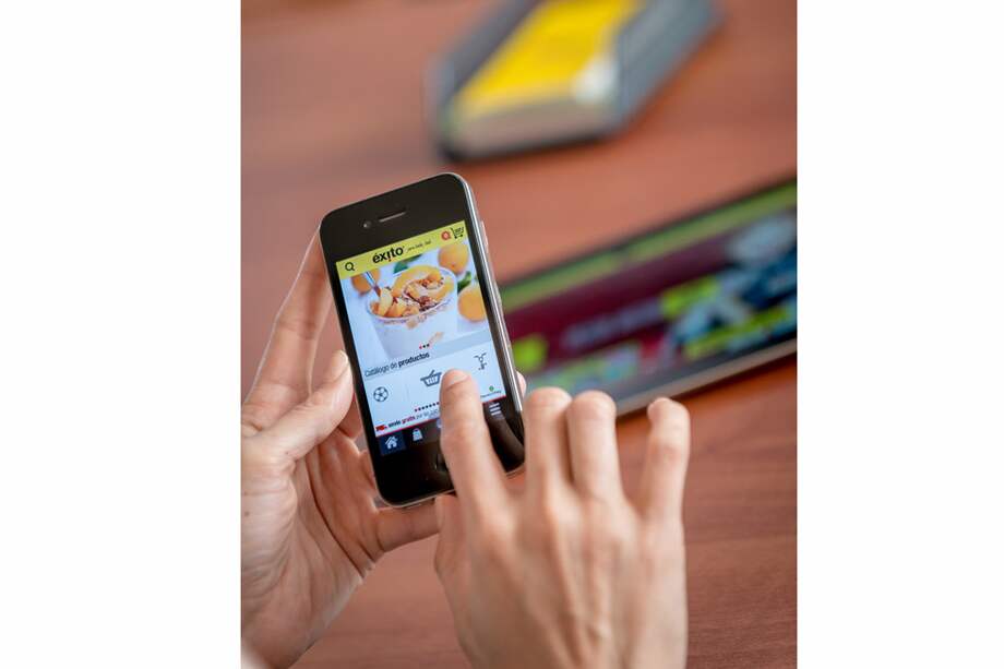 El Grupo Éxito tiene 45.000 referencias de productos en sus tienda ‘on-line’. / Cortesía