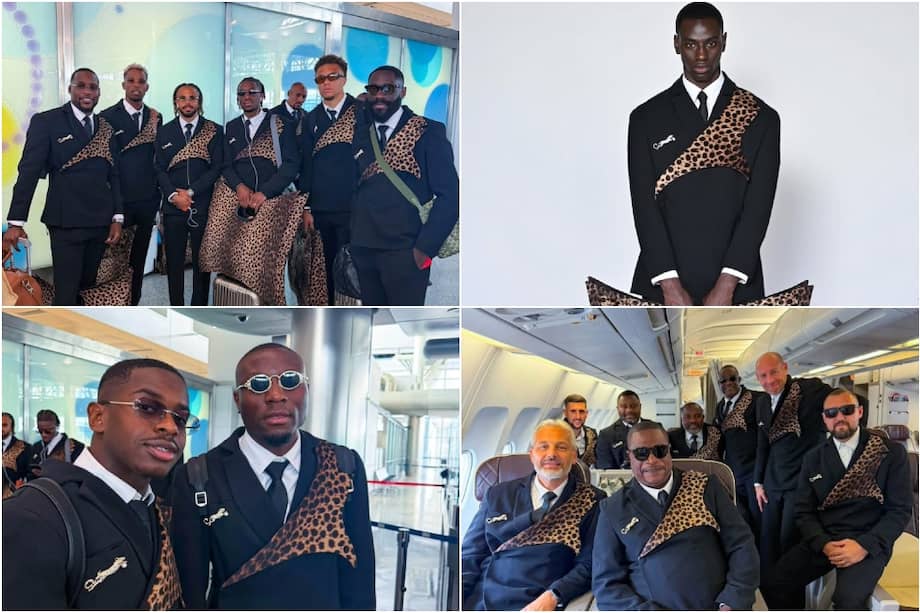 La selección se destacó por su uniforme. / Tomada de las cuentas de Instagram de Alvin Junior Mak y Fecofa RDC