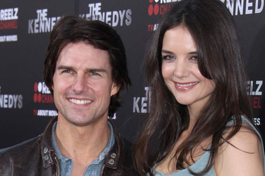Tom Cruise y Katie Holmes. / Bang Showbiz