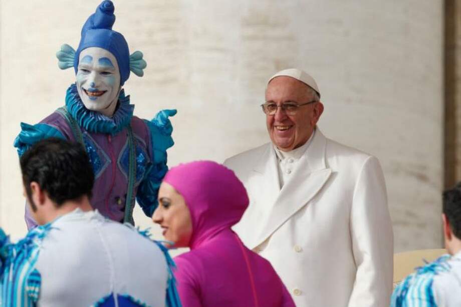 El Papa Francisco asistió a un espectáculo circense en el Vaticano, en noviembre de 2017 / CatholicHerald