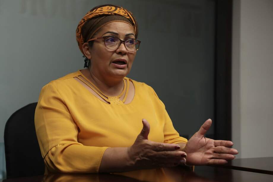 Victoria Sandino, senadora electa por el partido FARC. / Nathaly Triana - El Espectador