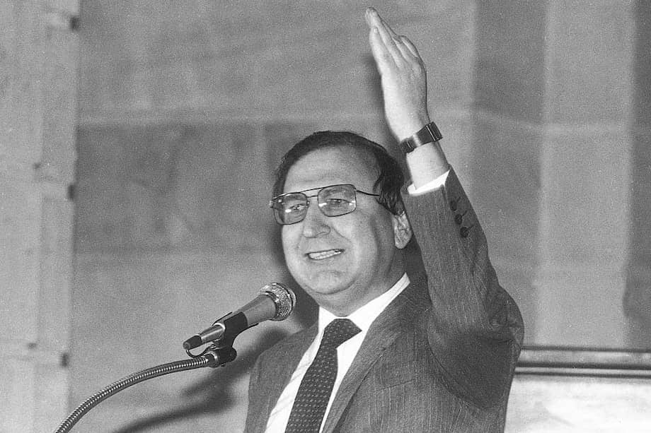 Carlos Mauro Hoyos debatiendo en el Congreso de la República. / Archivo