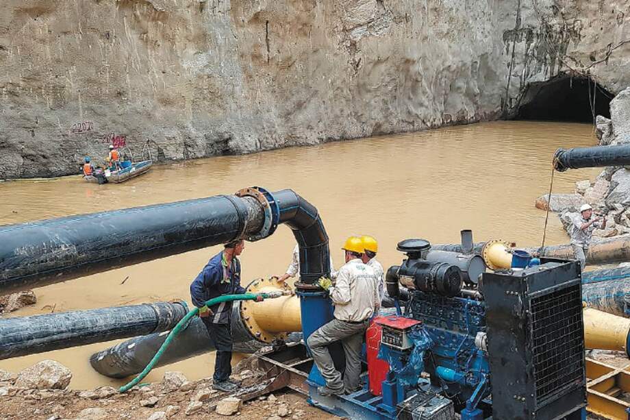 Los problemas del proyecto Hidroituango no ponen en riesgo la generación eléctrica. / EFE