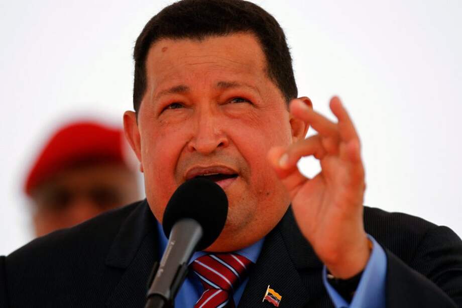 Hugo Chávez, presidente de Venezuela.