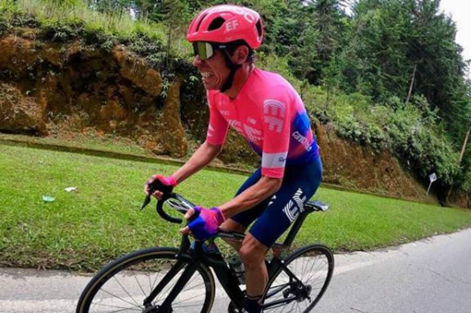 Los ciclistas podrán retomar entrenamientos de manera individual desde junio. / Instagram: rigobertouran