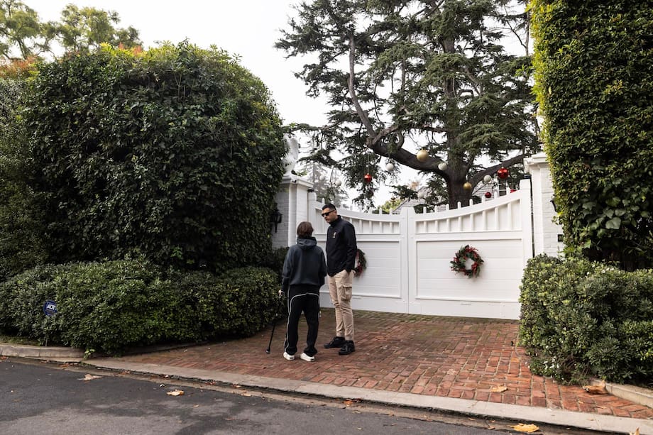 Esta fue la casa donde Rob Reiner y su esposa murieron víctimas de un ataque con arma blanca.