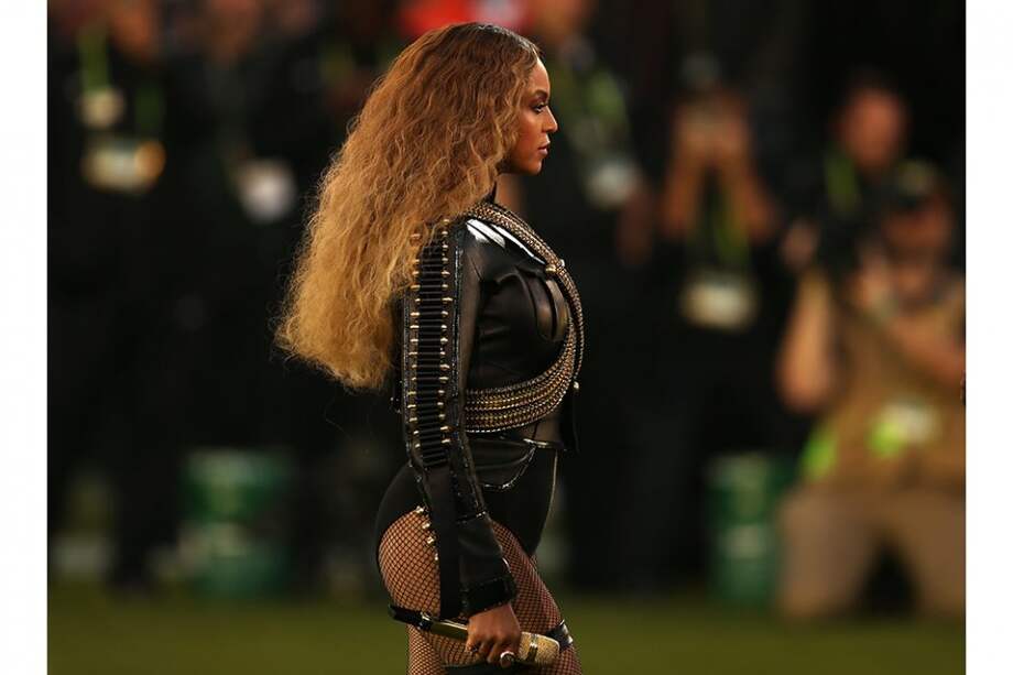 Beyoncé en el Super Bowl 50. / AFP