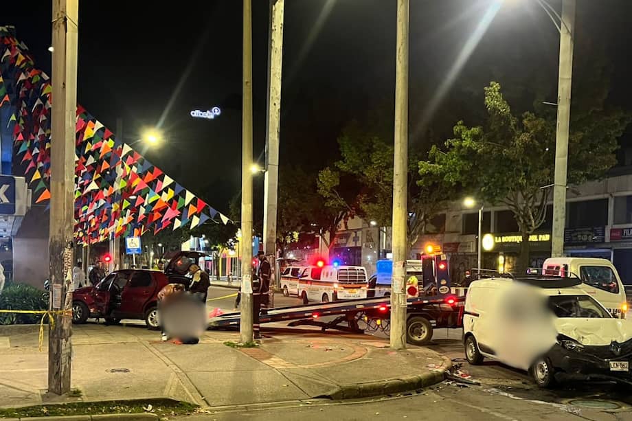 Los lesionados fueron trasladados a centros asistenciales de la ciudad.