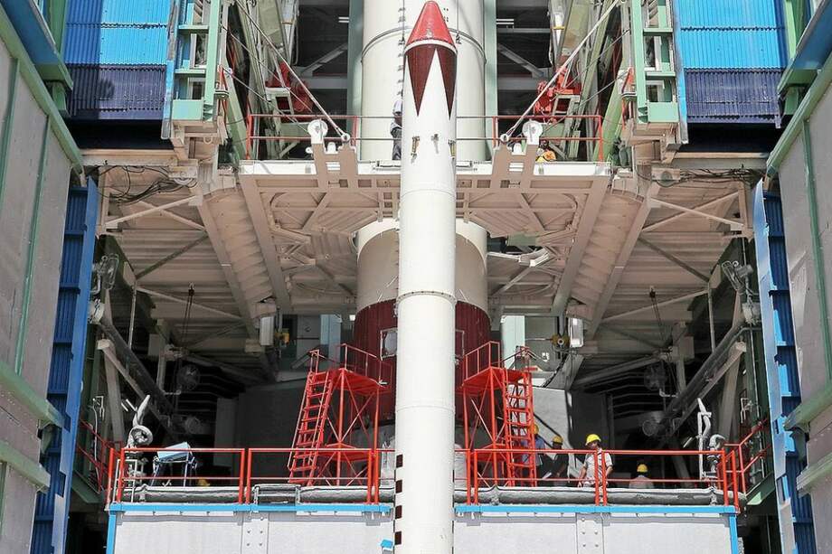 Este fue el cohete que despegó este miércoles con 31 satélites de nueve países, incluido uno colombiano. / Fuerza Aérea Colombiana