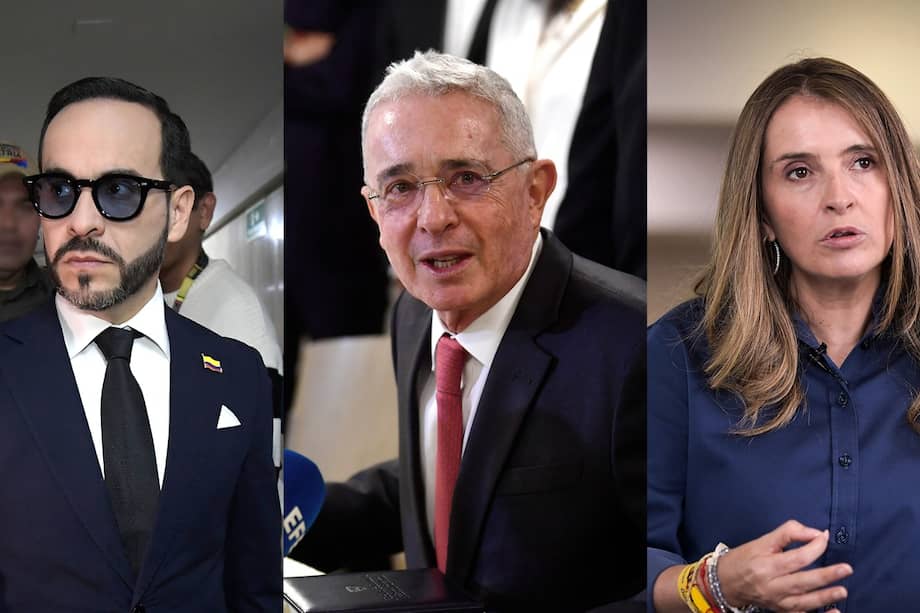 Abelardo de la Espriella y Paloma Valencia se disputan lo votos en la derecha para las elecciones de primera vuelta con Álvaro Uribe en el centro de la discusión.