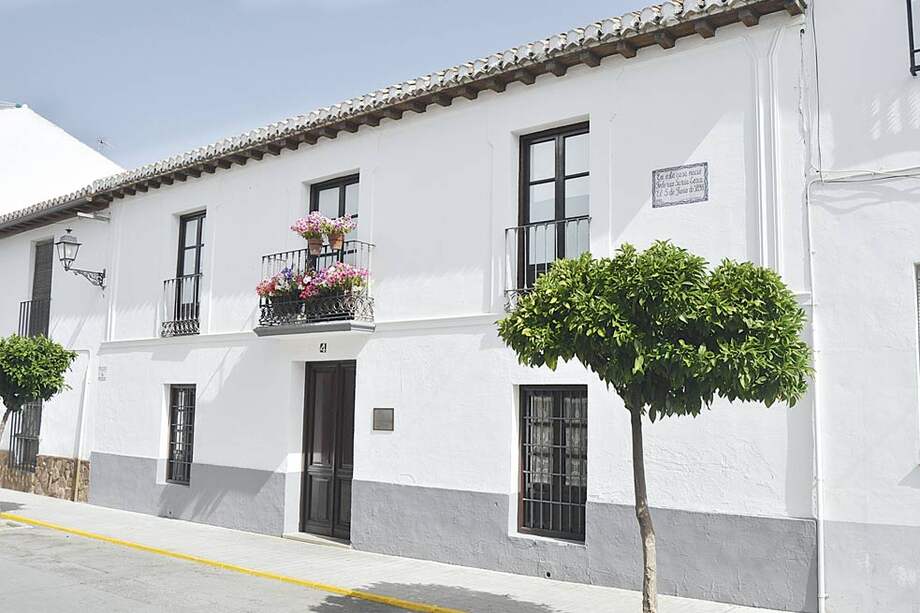 La casa en donde nació Federico García Lorca, en la calle Manuel de Falla, en Fuente Vaqueros. / Jerry McDermott