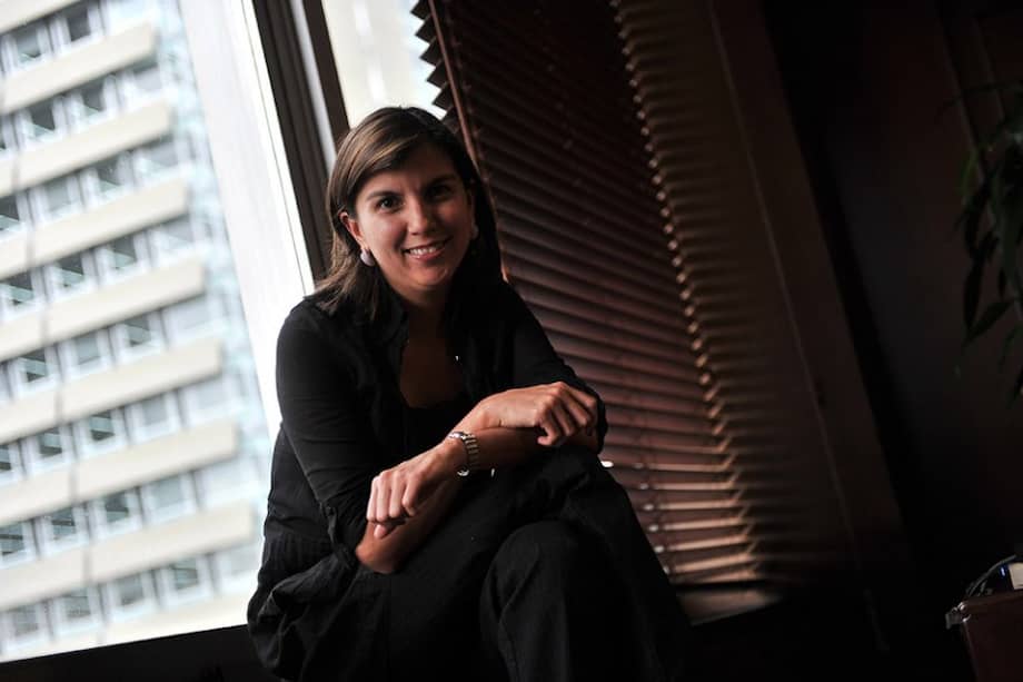 Ana Fernanda Maiguashca, codirectora del Banco de la República. / David Campuzano