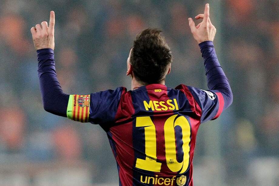 Lionel Messi superó el récord de Raúl en la Liga de Campeones. Foto: AFP