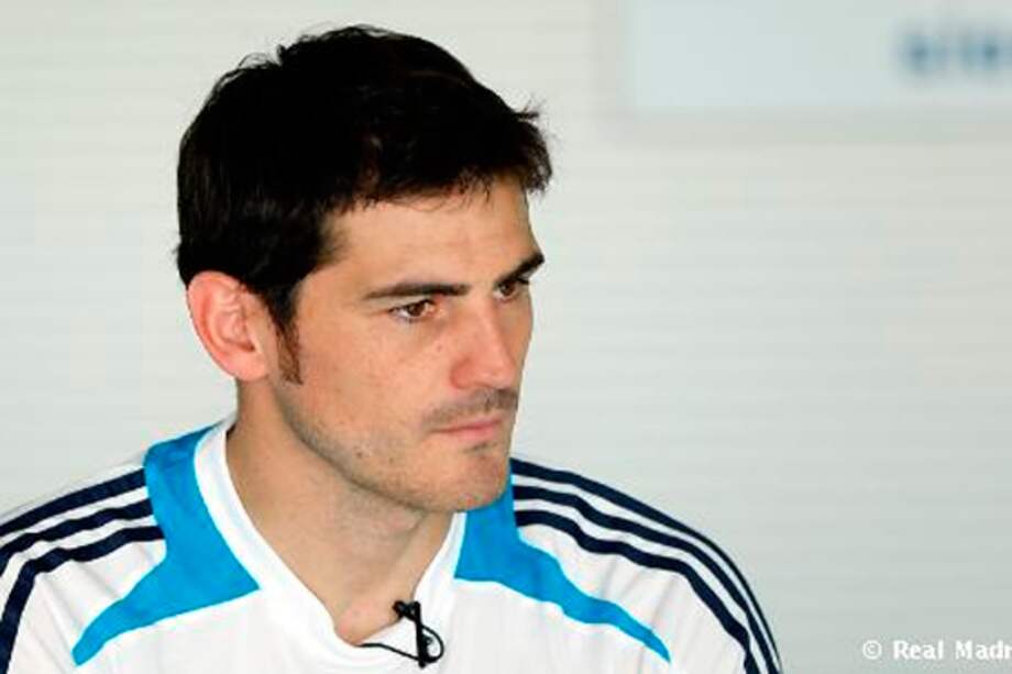 El arquero del Real Madrid, hoy ícono también en la selección de España, Iker Casillas / Tomada de realmadrid.com