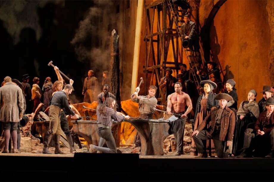 Imagen de la obra "El Trovador". / Cortesía