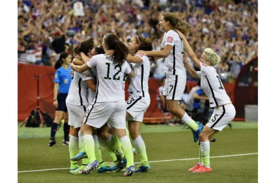 Estados Unidos se coronó campeón del Mundial Femenino en Canadá. Foto: AFP