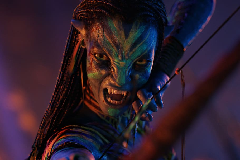 Zoe Saldaña en 'Avatar: fuego y ceniza'.