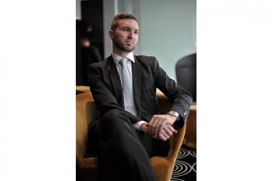 Felipe Cárdenas, CEO de la Cámara de Comercio LGBT en Colombia. / Luis Ángel