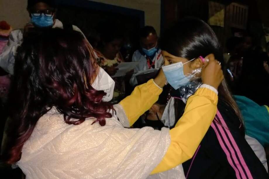 En esta jornada fueron atendidos 215 niños, de los cuales 108 no contaban con el servicio de salud y 109 estaban desescolarizados.