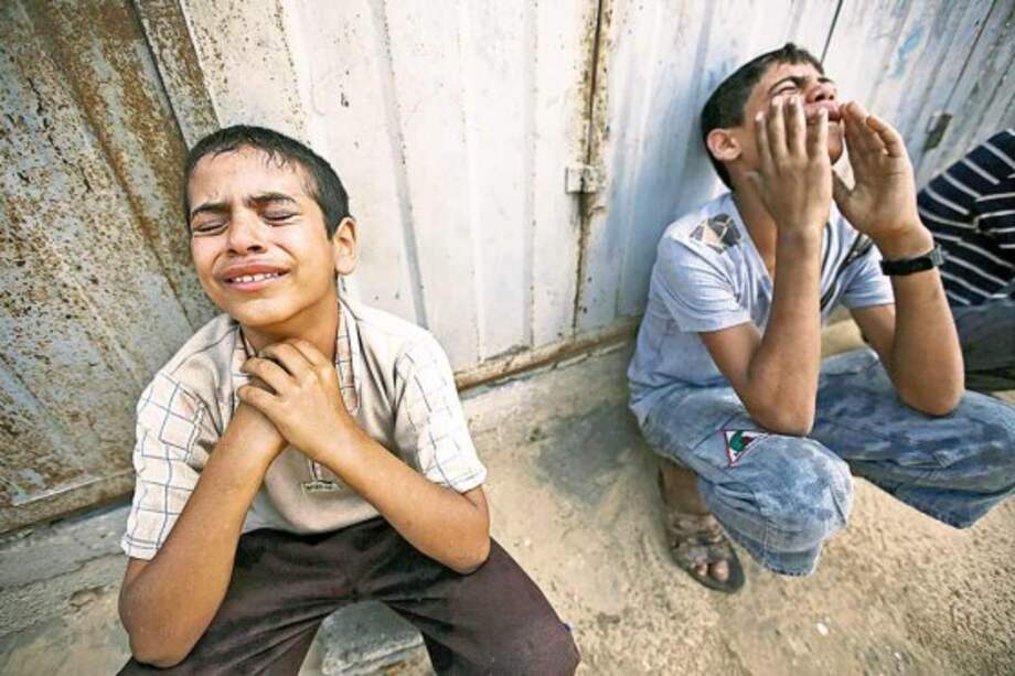 En este conflicto entre Hamás e Israel, los niños han llevado la peor parte: una de cada cuatro víctimas ha sido un menor. / EFE