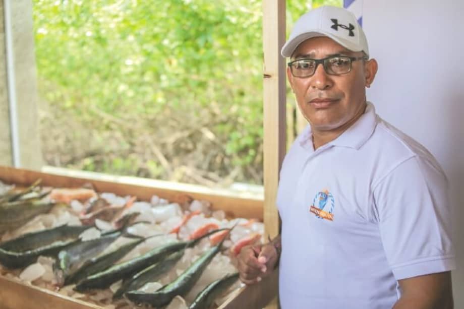 Julián Medina, pescador artesanal y vicepresidente de Corpagolfo. / Cortesía