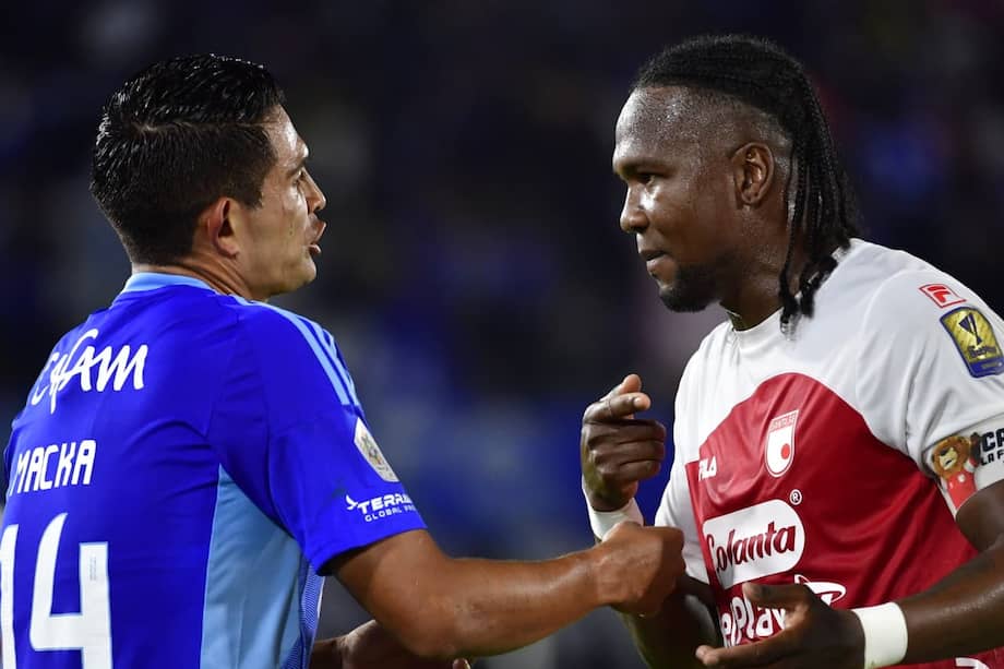 Con un gol de Cristian Cañozales al minuto 90+7, Millonarios derrotó a Santa Fe y se quedó con el clásico capitalino.