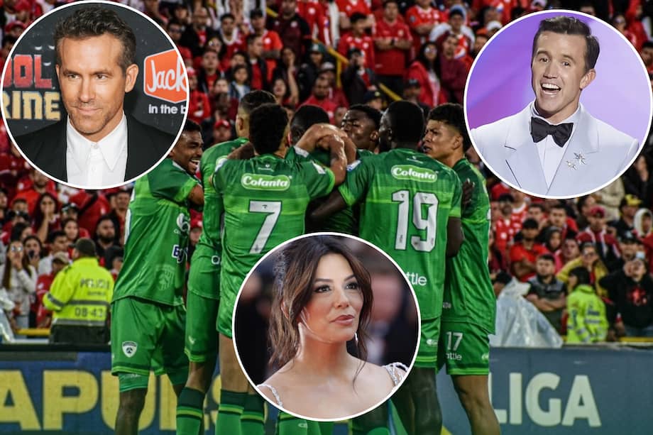 Los actores Ryan Reynolds, Rob McElhenney y Eva Longoria hacen parte del consorcio que compró al equipo La Equidad Seguros.
